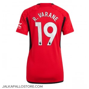 Manchester United Raphael Varane #19 Kotipaita Naisten 2023-24 Lyhythihainen